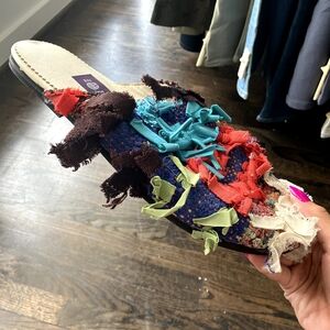 Vibrant Multicolor Men's Mules